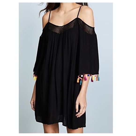 Nanette Lepore Other - Nanette Lepore S Cha Cha Off Shoulder Swim Cover